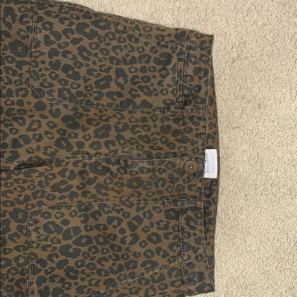 Sanctuary leopard print chinos